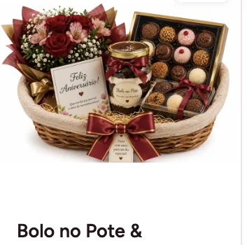 Bolo no Pote & Docinhos